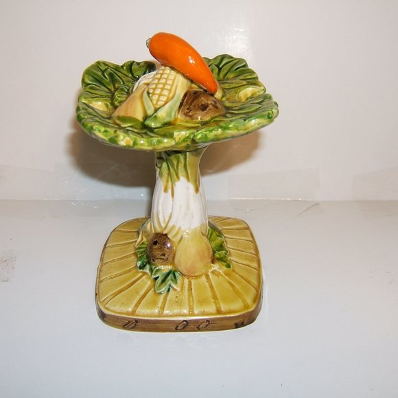 Vintage 1970s New Trends Inc Home Trends Inc Ceramic 4 Prong Misc Holder - Picture 1 of 9